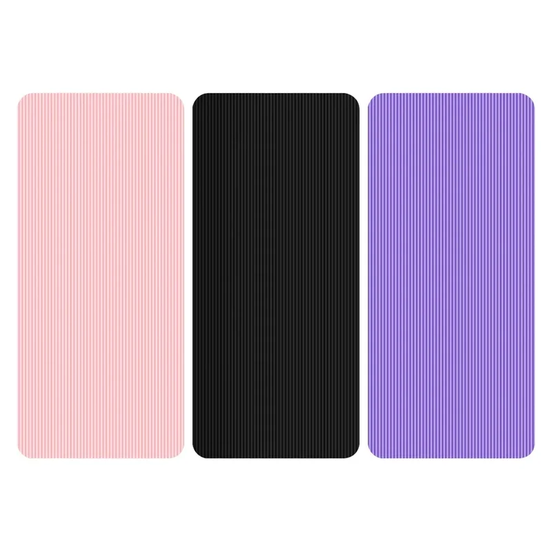 Yoga Mat Non Slip Exercise Mat Thick Solid Color Fitness Mat Yoga Workout Mat Multi-Function for Home Gym