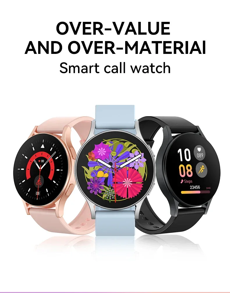 Smart Watch 5 Men Women Smart Watch Bt Call Sport Fitness Bracelet for Android iPhone Smartwatch