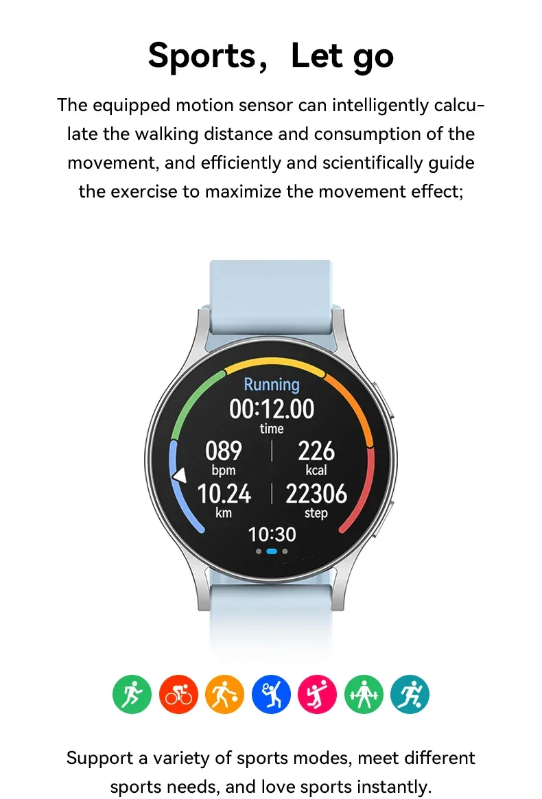 Smart Watch 5 Men Women Smart Watch Bt Call Sport Fitness Bracelet for Android iPhone Smartwatch