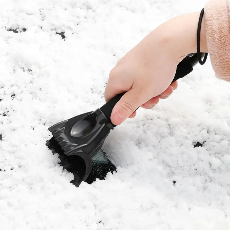 Versatile Ice Scraper for Cars, Windshield and Door Snow Removal, Frost Clearing Tool for Winter, Auto Cleaning Accessories