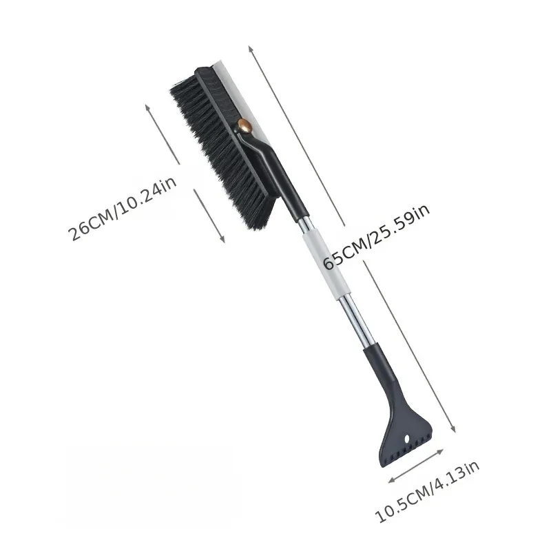 Car Ice Scraper Windshield Ice Breaker Quick Clean Glass Brush Snow Remover Cleaner Tool Auto Window Winter Snow Brush Shovel