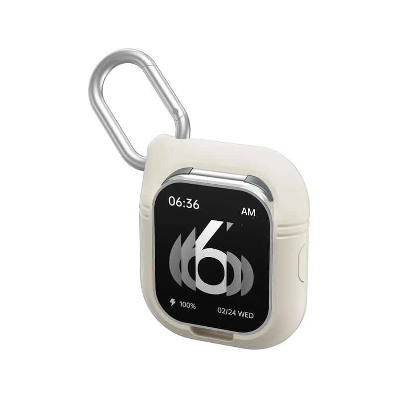 D8 Pro Unisex Smart Watch with TWS Earphones Square Design IP67 Waterproof Sports Fitness Health Monitor for iPhone & Android