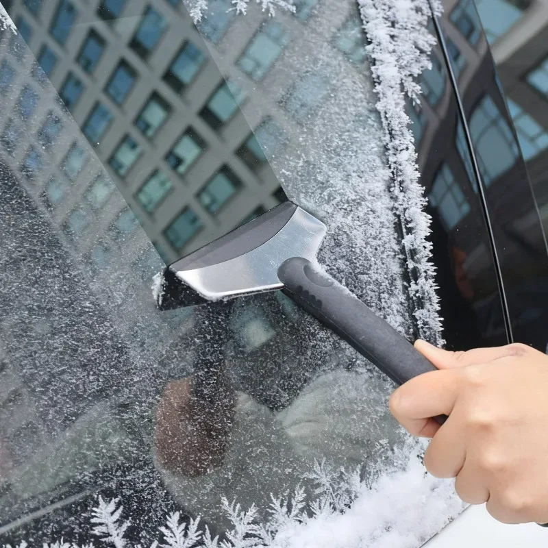 Car Ice Scraper Snow Removal Shovel Multifunction Winter Windshield Window Snow Clean Scraping Tool Auto Ice Breaker Snow Shovel