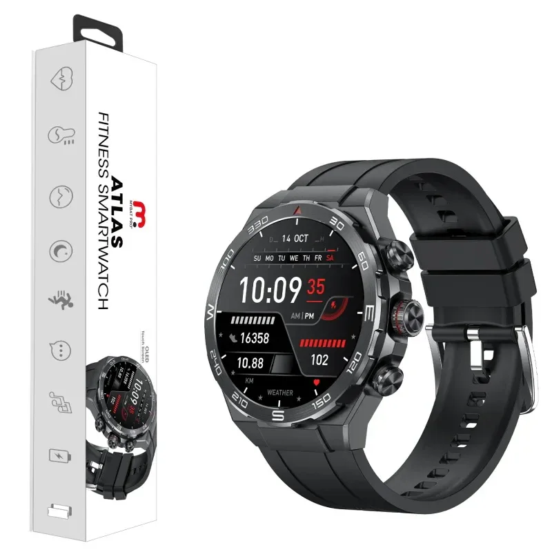 US STOCK Fitness Smartwatch Works With iPhone & Android Blood Pressure Oxygen Heart Rate Sleep Monitor Thermometer Syncs Via App