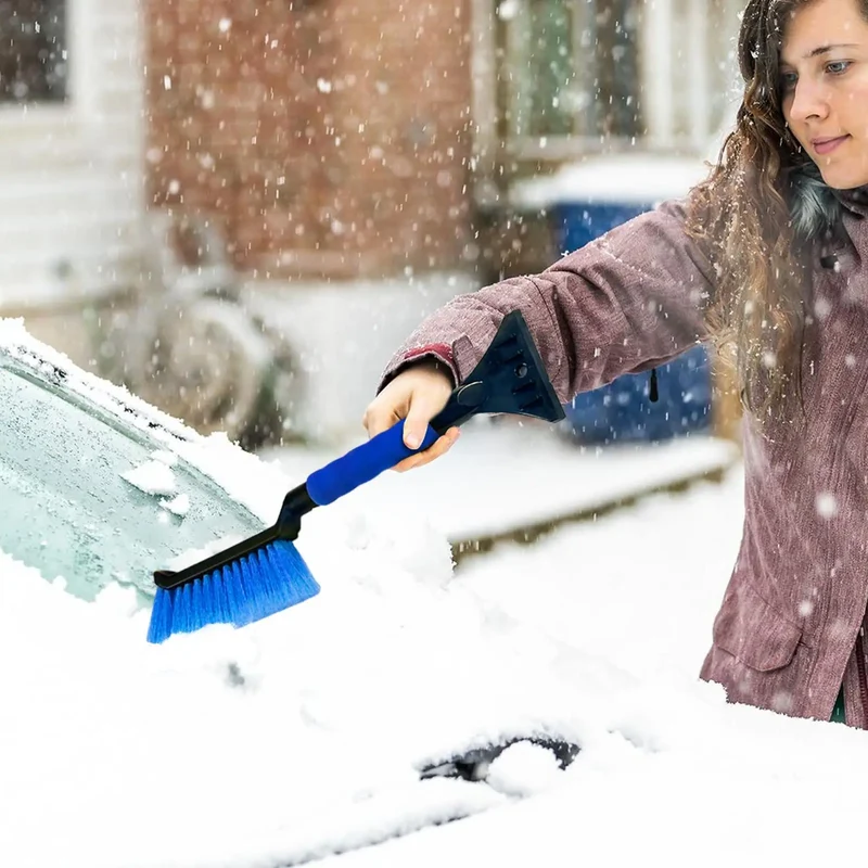 Ice Scrapers for Car Windshield Windshield Scraper for Ice and Snow Ergonomic Foam Grip Snow Cleaner for Car Window Ice Scraper