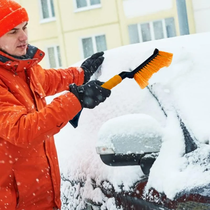 Ice Scrapers for Car Windshield Windshield Scraper for Ice and Snow Ergonomic Foam Grip Snow Cleaner for Car Window Ice Scraper