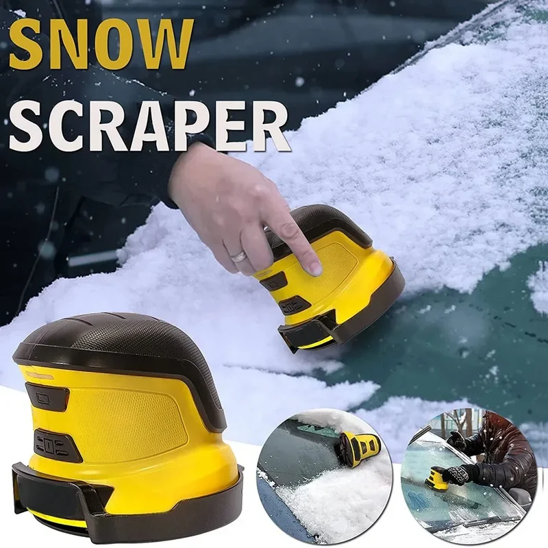 Electric Ice Scrapers For Car Wind Shield Handheld Snow Scraper For Car USB Rechargeable Electric Handheld De-Ice Tool Portable