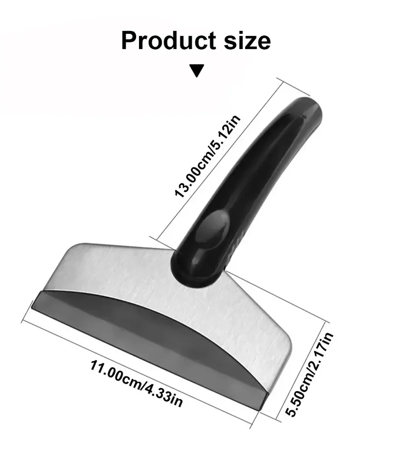 SEAMETAL Car Ice Scraper Snow Removal Shovel Winter Windshield Window Snow Cleaning Scraping Tool Auto Ice Breaker Snow Shovel