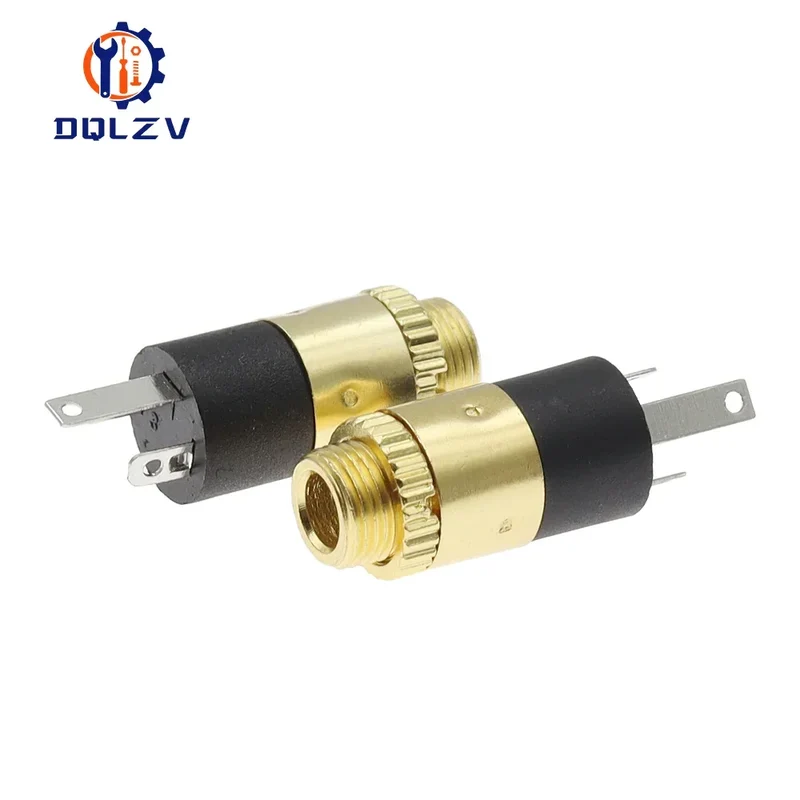 5PCS/LOT PJ392 3.5mm Stereo Female Sockect Jack with Screw 3.5 Audio Headphone Connector PJ-392