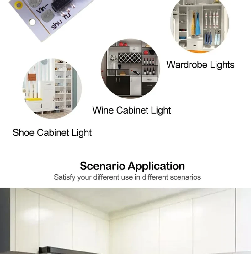 PIR Motion Sensor Switch DC 12V 24V PIR Motion Sensor Movement Detector Activated Timer Automatic Switch ON OFF for LED Strip