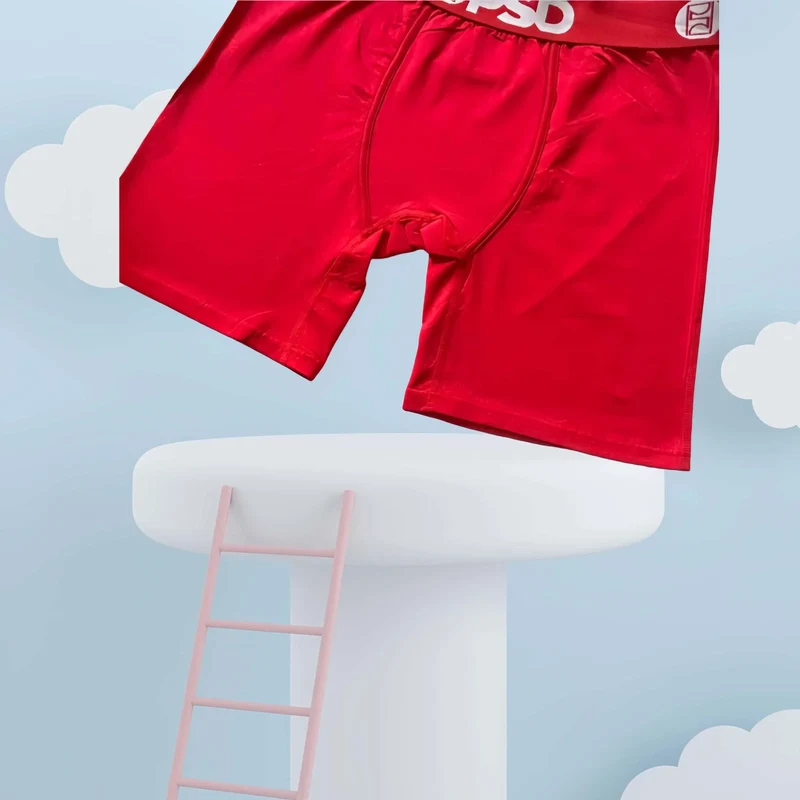 Men's Underwear Boxing Athlete Fashion Sporty Briefs Comfortable Breathable Men's Boxer Shorts
