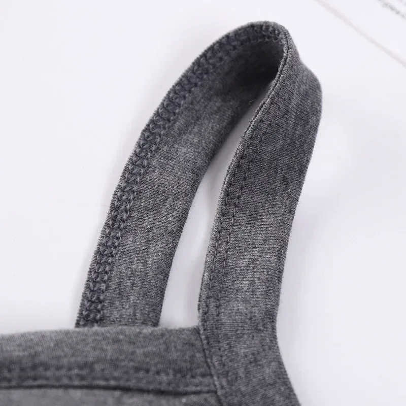 Seamless Push Up Bra for Women - Cotton Sports Bralette with Removable Pads, Wire-Free Comfort for Yoga & Daily Wear