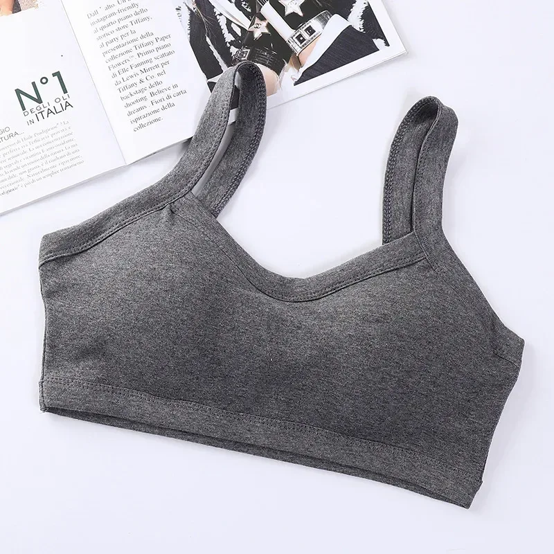 Seamless Push Up Bra for Women - Cotton Sports Bralette with Removable Pads, Wire-Free Comfort for Yoga & Daily Wear