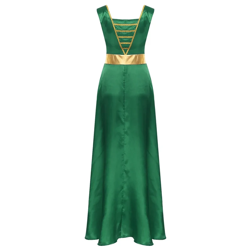 Women Robe Praise Lyrical Dance Dress Church Choir Worship Liturgical Performance Costume Sleeveless Tunic Gown Dancewear Clothe