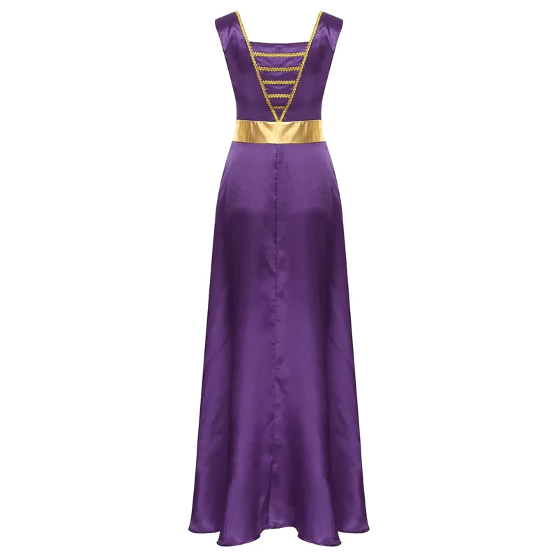 Women Robe Praise Lyrical Dance Dress Church Choir Worship Liturgical Performance Costume Sleeveless Tunic Gown Dancewear Clothe
