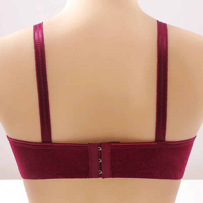 Female 36-42 BC Bra for Women Brassiere Sexy Lingerie Underwear Bralette Seamless Comfortable Plus Size Gathered Bras Underwear