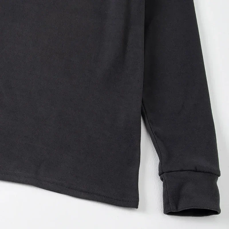 2-piece Autumn And Winter Men's Solid Color Simple and Versatile Round Neck Warm Underwear Set Comfortable Youth Home Clothes