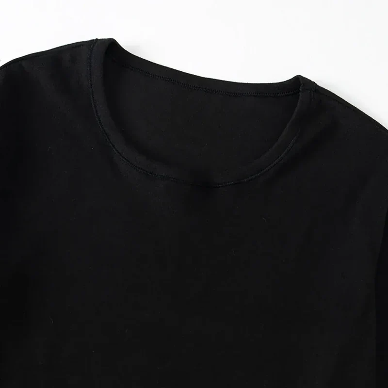 2-piece Autumn And Winter Men's Solid Color Simple and Versatile Round Neck Warm Underwear Set Comfortable Youth Home Clothes