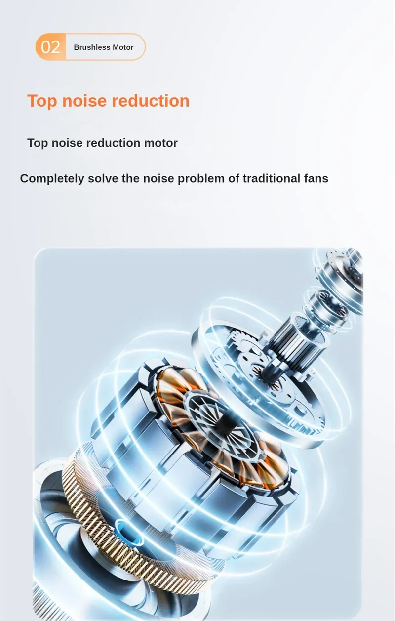 New remote control Wall-mounted Leafless Fan Portable USB Charging Office Air Conditioning Fan Desktop Large Wind Cooling Tower