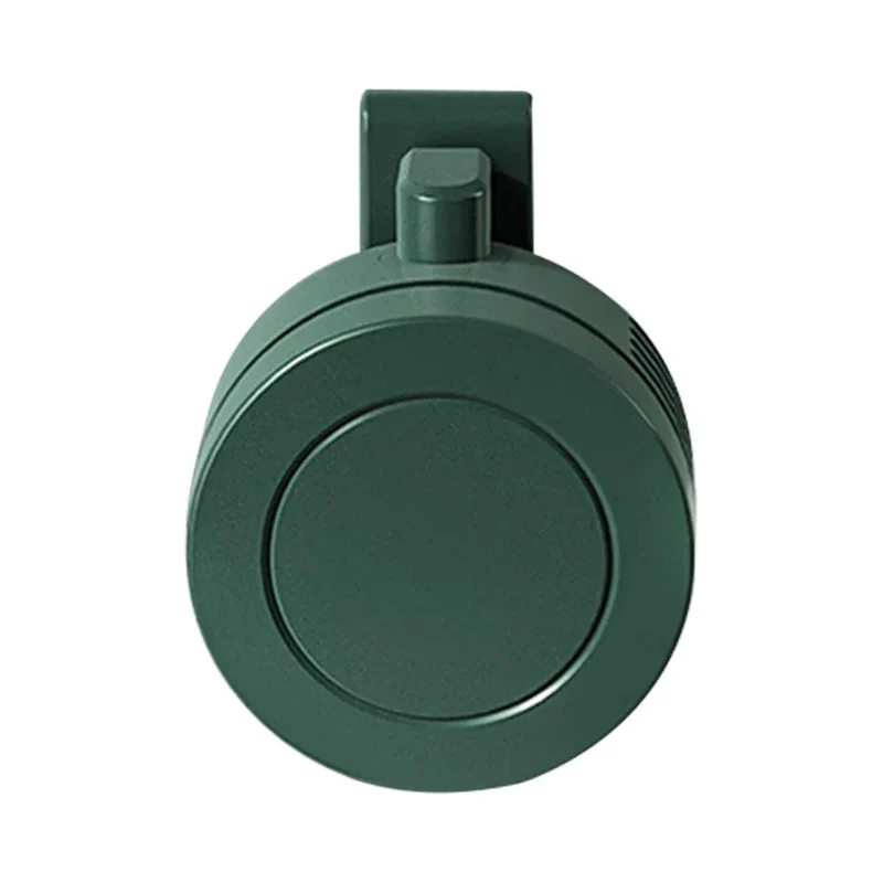 Electric Air Cooling Fan 3 Speeds Bladeless Hanging Fan USB Charging Mini Air Conditioning Fan 900mAh for Outdoor Home Working