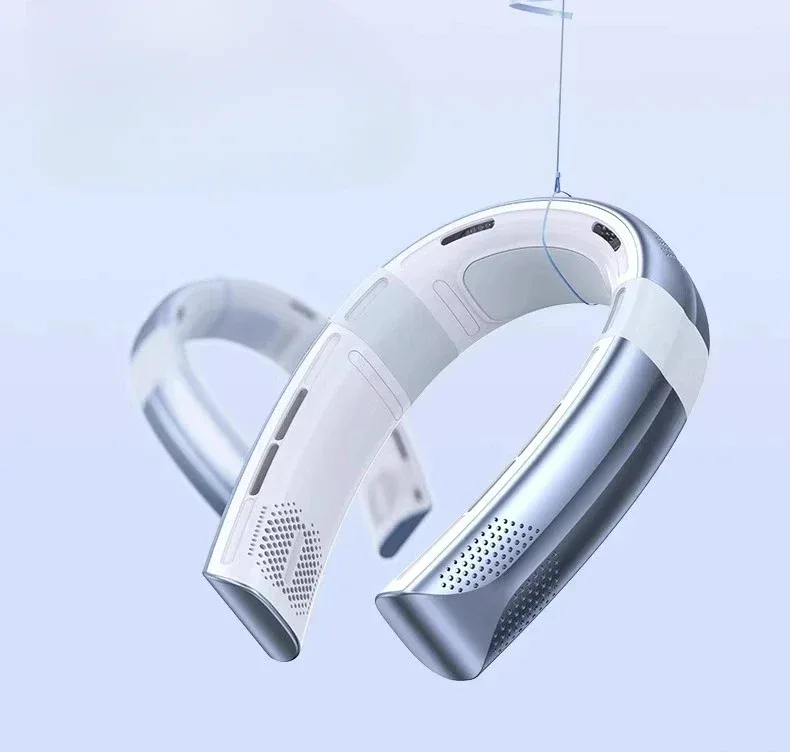 New hanging neck refrigeration mini air conditioner portable portable small electric fan lazy long battery life wearable