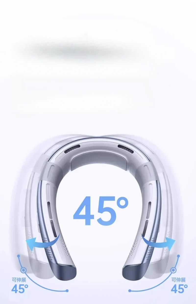New hanging neck refrigeration mini air conditioner portable portable small electric fan lazy long battery life wearable