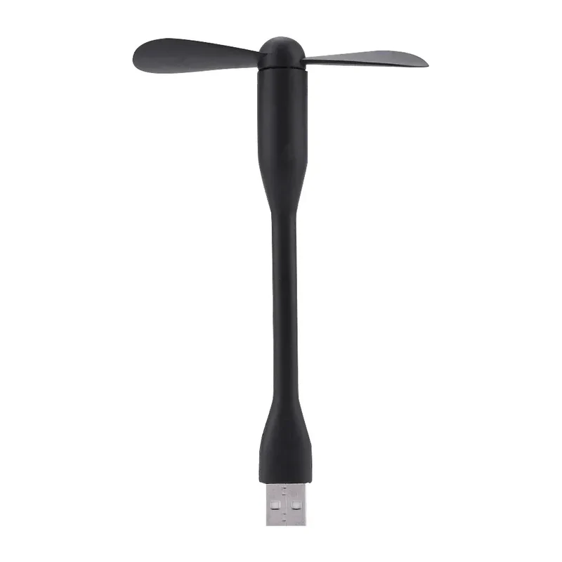 USB Small Fan Flexible Bendable Fan For Power Bank Laptop PC AC Charger Portable Hand Cool Mini Fan For Computer Summer Gadget