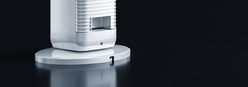 DFS Air Conditioner Fan Household Refrigerator Small Bladeless Electric Fan Thermantidote