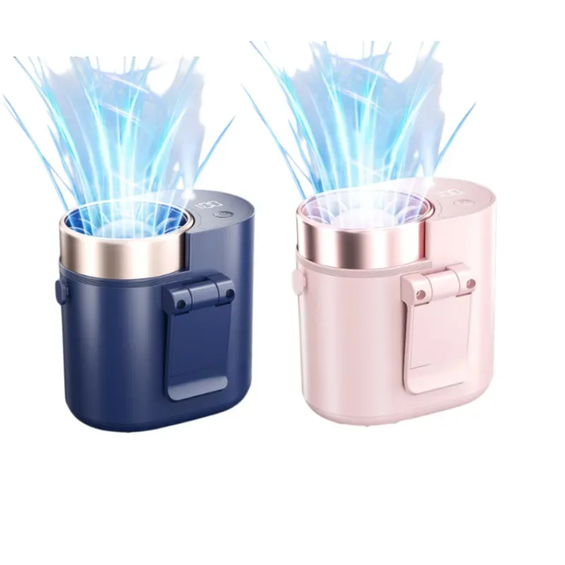 Outdoor Portable Small Fan Long Range High Wind Usb Charging Hanging Waist Fan Cooling Portable Fan