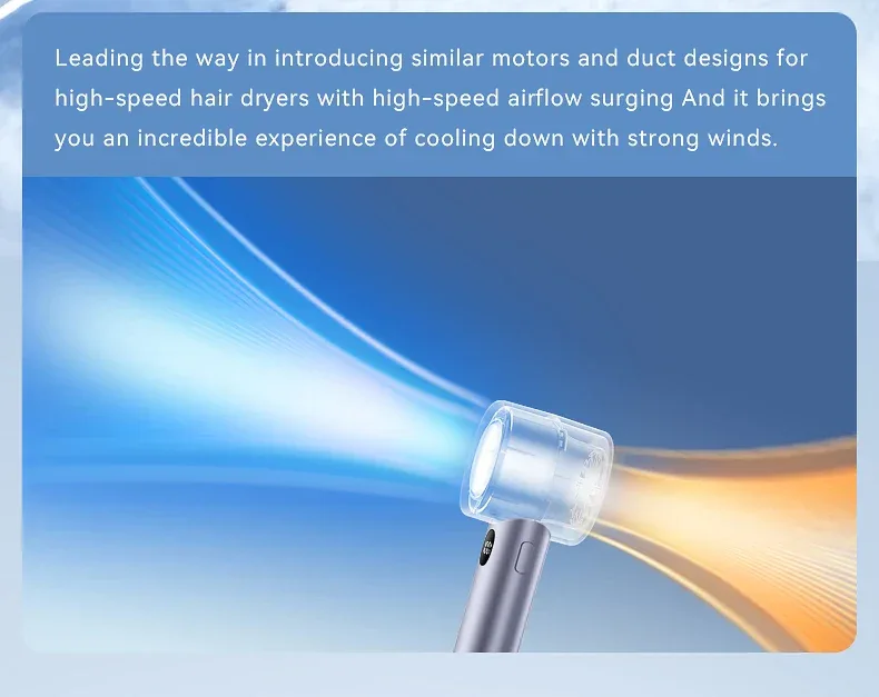 Night Light Cooling Fan 5000mAh Handheld Cooling Fan Portable Handheld Turbo Fan 100 Wind Speeds Adjustable Mini Personal Fan