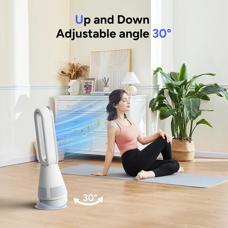 Wholesale Smart Fan and Warming Dual Purpose Office Home House Room Portable Electric Bladeless Fan Heater