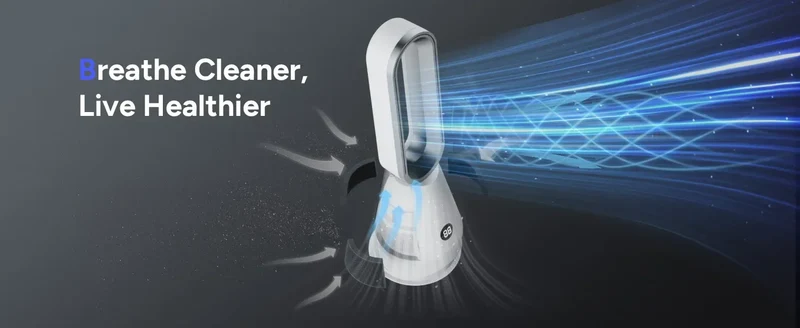 Wholesale Smart Fan and Warming Dual Purpose Office Home House Room Portable Electric Bladeless Fan Heater