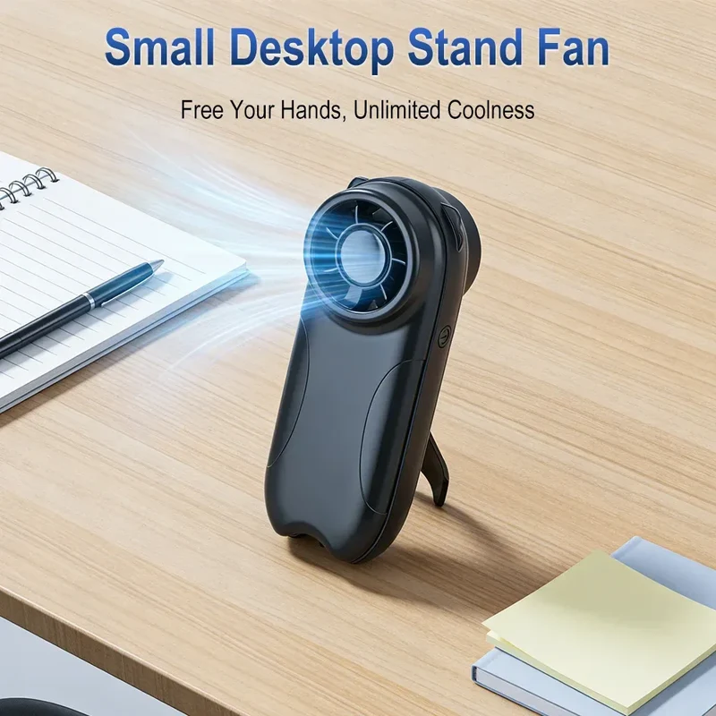 Portable Mini Handheld Fan High-speed Outdoor Small Fan USB Rechargeable Large Capacity 4000 mAh LED Display 100 Wind Speeds