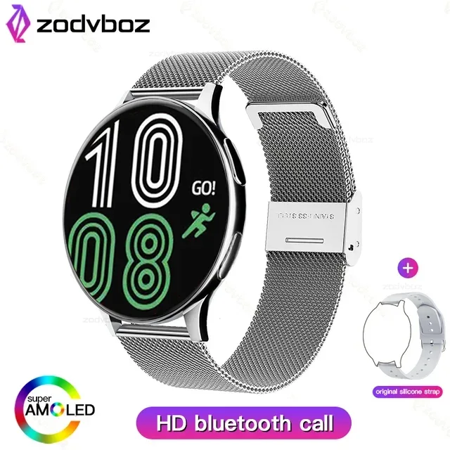 New Original Ultra Thin Women SmartWatch 1.32"AMOLED Display HD 466*466 Always Show Time Call Reminder for Women Smartwatch gift