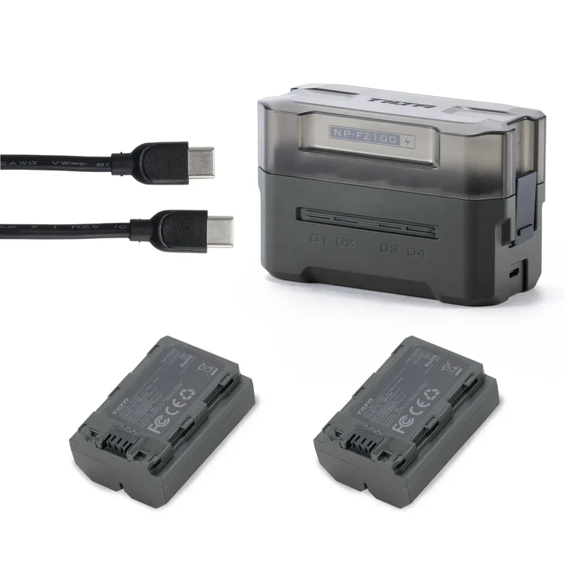 TILTA NP-FZ100 Battery for Sony Camera Battery Portable Charging Station Rechargeable Batteries Battery NP-FZ100/NP-FW50
