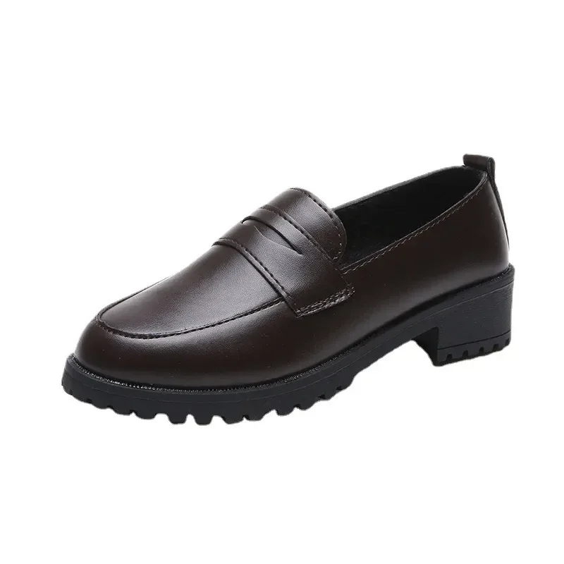Women's Flat Shoes New Style Spring Summer 2023 Korean Fashion Round Head Casual Versatile Simple Lazy Shoes Rubber Material