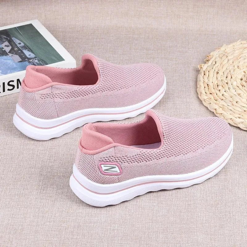 Women's Shoes 2025 Casual Sneakers Breathable Chunky Sole Free Shipping Summer Women's Shoes