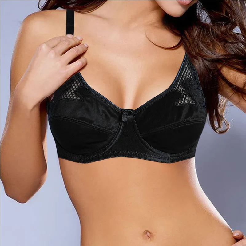 Bras For Women Embroidery Underwire Sexy Bra Female Underwear Bralette Lingerie BH Top A B C D Cup