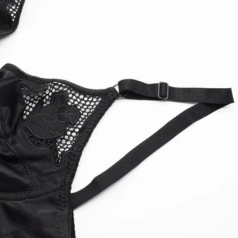 Bras For Women Embroidery Underwire Sexy Bra Female Underwear Bralette Lingerie BH Top A B C D Cup