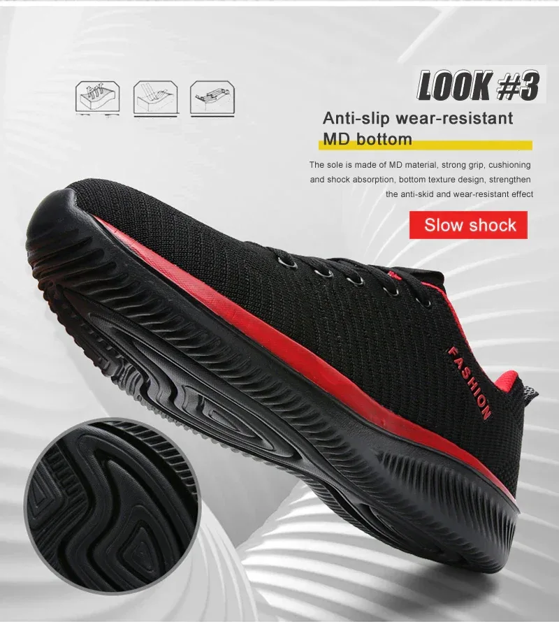 Men Women Knit Sneakers Breathable Athletic Running Walking Gym Shoes