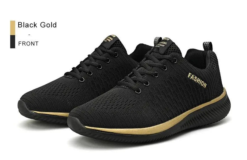 Men Women Knit Sneakers Breathable Athletic Running Walking Gym Shoes