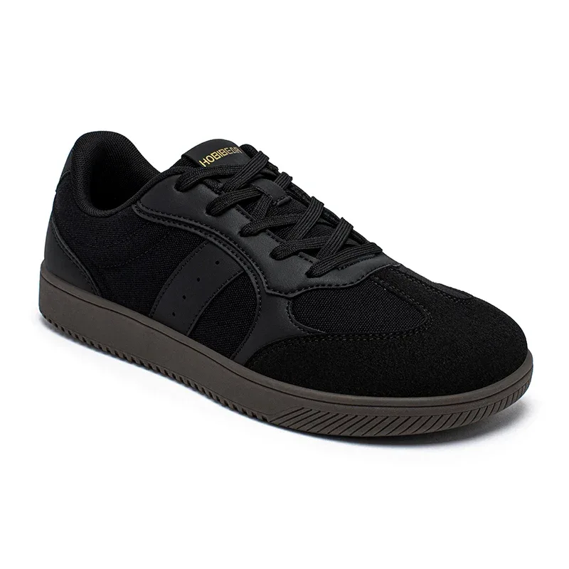 HOBIBEAR Unisex Barefoot Sneakers Wide Toe Minimalist Zero Drop Non Slip Shoes Lace Up Mesh Casual Sneaker