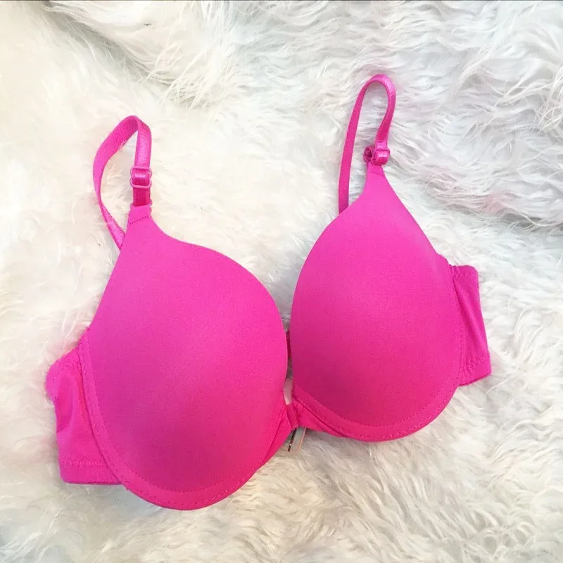 Bras For Women Push Up Bra Front Buckle A B C Cup Sexy Underwear Women Brassiere Lingerie Adjustable Strap Bralette