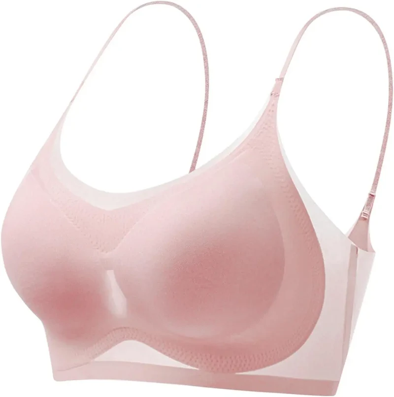 Bras for Women Plus Size Shaping Lifting Bra with Strap Seamless Wirefree Stretch Yoga Bralette Smooth Traceless Bras