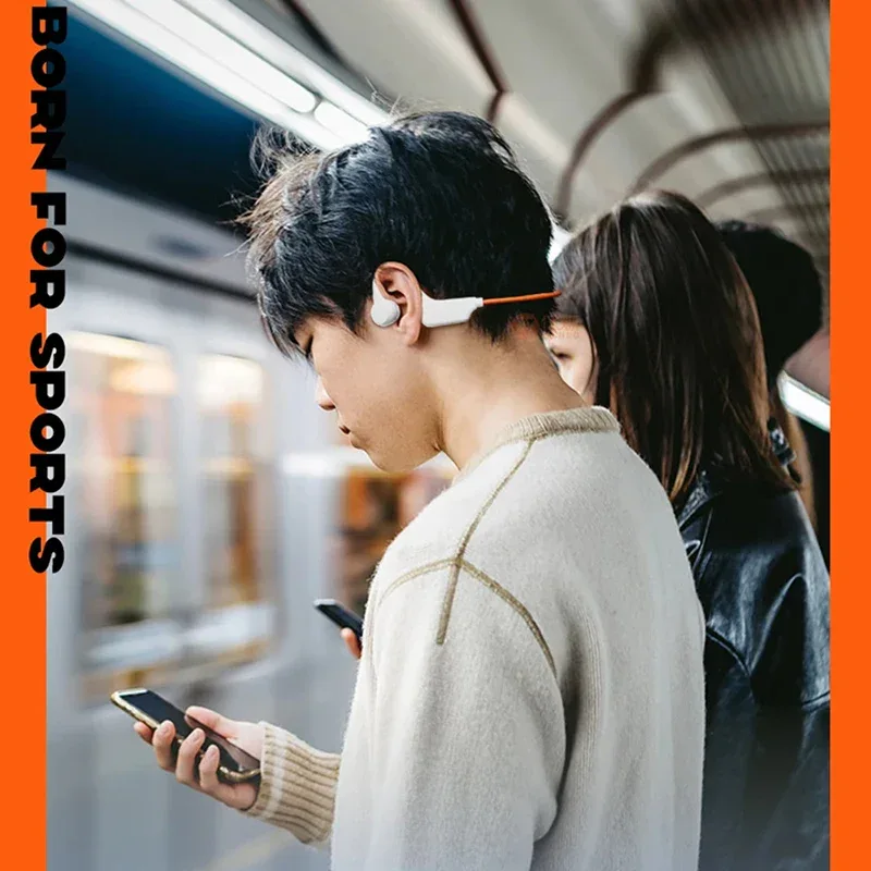 Bone Conduction Headphones IPX8 Waterproof MP3 32GB Bluetooth5.4 Wireless Headphones With Mic Swimming Sports Fitness