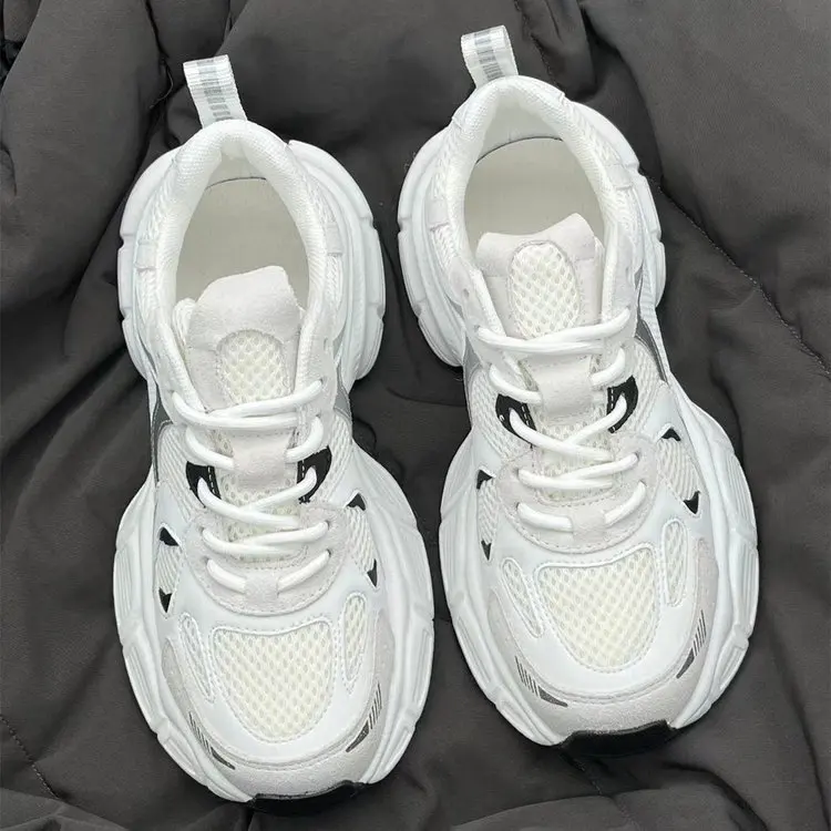 Women's Luxary Sneakers 2025 Mesh Breathable Shoes for Women Sports Running Casual Ladies Fitness Vulcanize Shoes Baskets