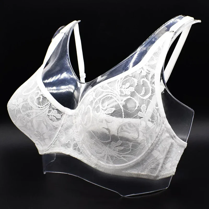 Bras For Womens Black Lace Sheer Bralette Bra Underwired Underwear Floral Homosexual Sexy Lingerie Brassiere A B C D DD Cup