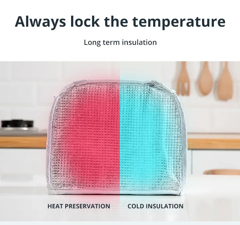 Insulated Lunch Bag Insulation Bento Pack Aluminum Foil Rice Bag Meal Pack Ice Pack Student Bento Lunch Handbag Insulation