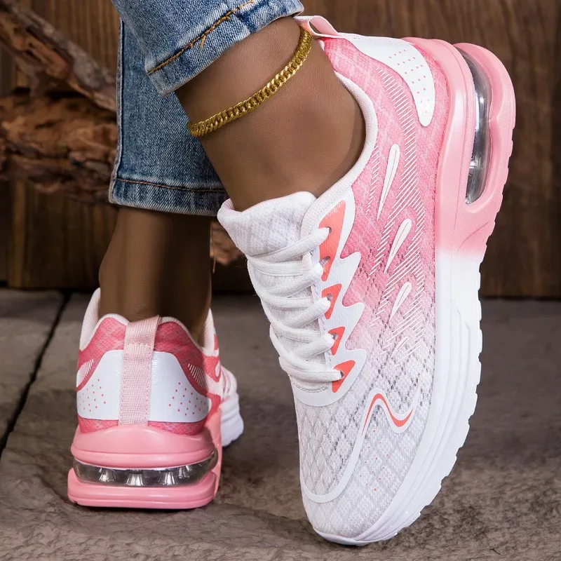 YRZL Women Sneakers Shoes Breathable Lightweight Running Shoes Non Slip Wear Resistant Comfortable Women's Walking Shoes
