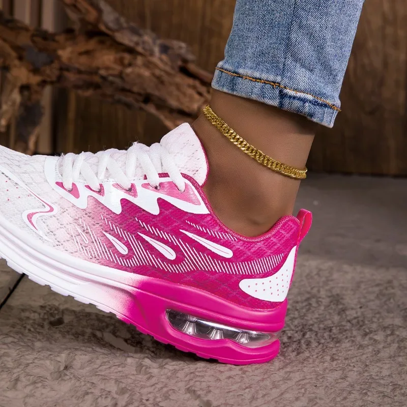 YRZL Women Sneakers Shoes Breathable Lightweight Running Shoes Non Slip Wear Resistant Comfortable Women's Walking Shoes